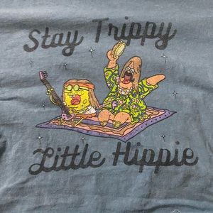 Medium spongebob crop top